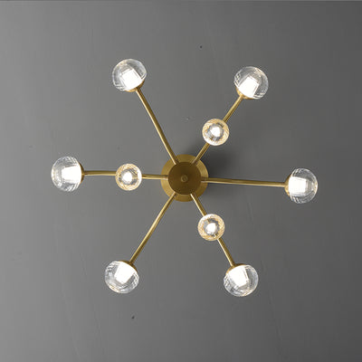 Multi ball chandelier
