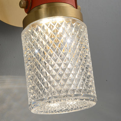 All copper creative wall sconce
