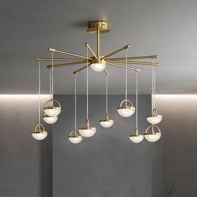 Creative ball style chandelier
