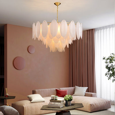 Mordern style Round Snowflake Chandelier