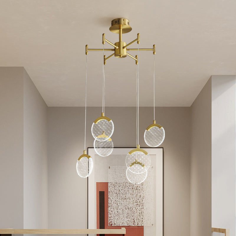 Fashion Modern Brass chandelier