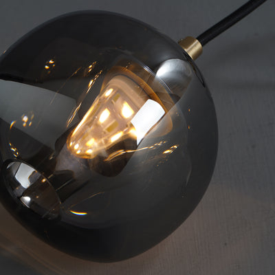 Modern black apple pendant lighting