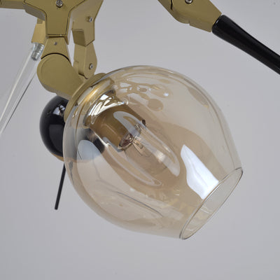 Brass Creative Firework Ball Chandelier