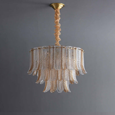 Fireworks bloom Hanging chain chandelier