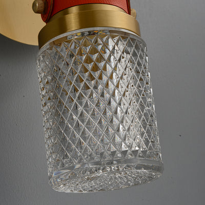 All copper creative wall sconce