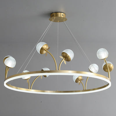 Modern creative ball chandelier