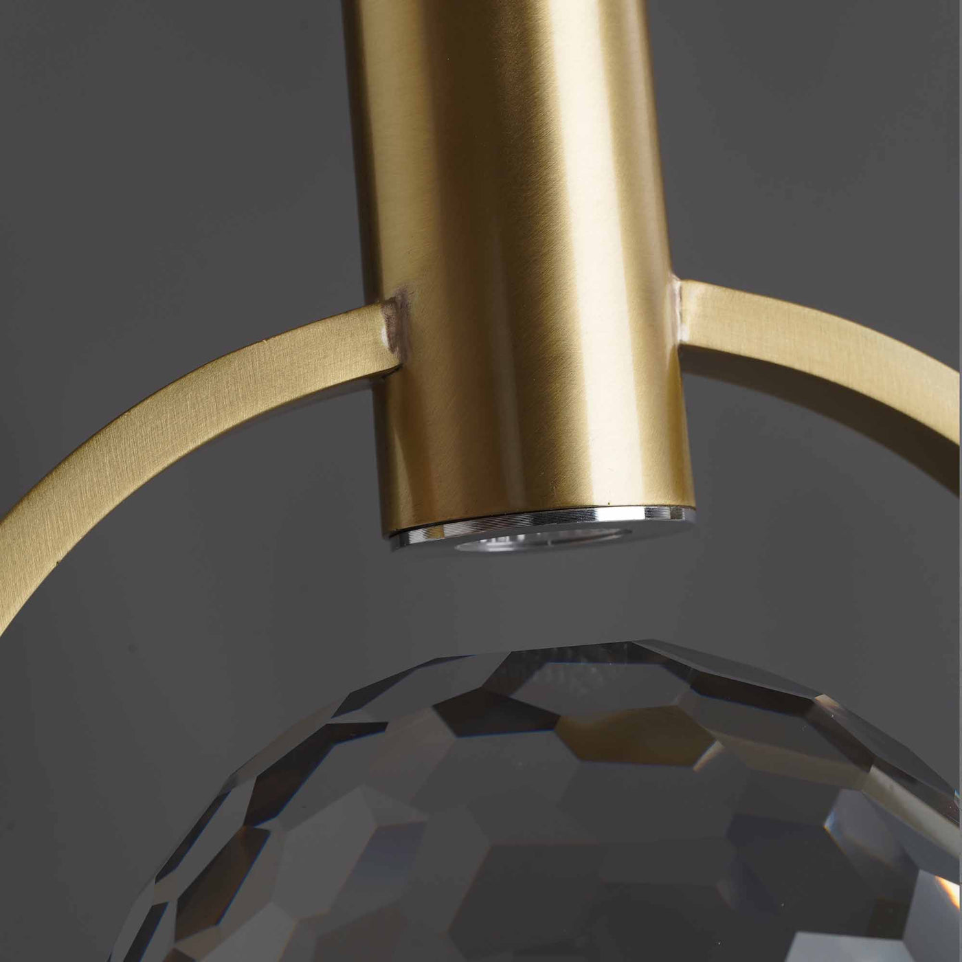 Modern crystal ball chandelier
