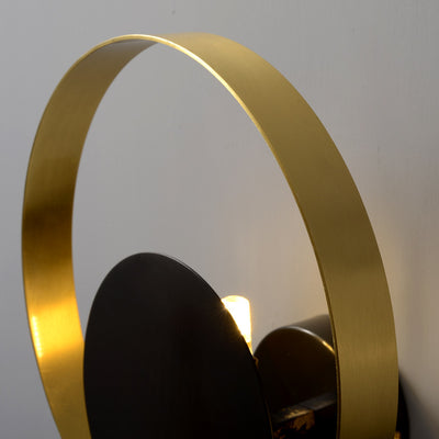 Ring Brass Wall Sconce