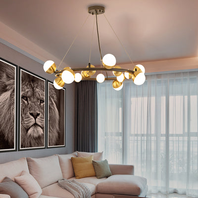 Modern minimalist chandelier