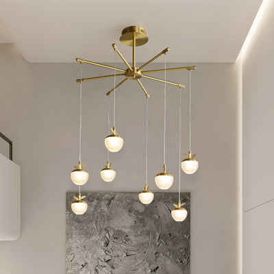 Modern creative apple chandelier