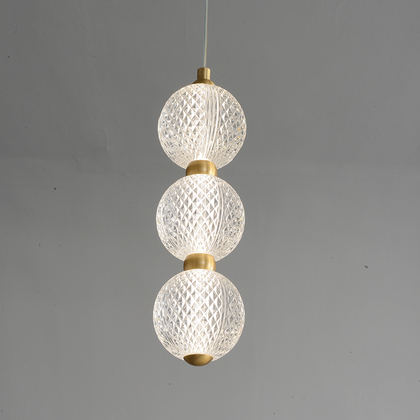 Creative gourd chandelier