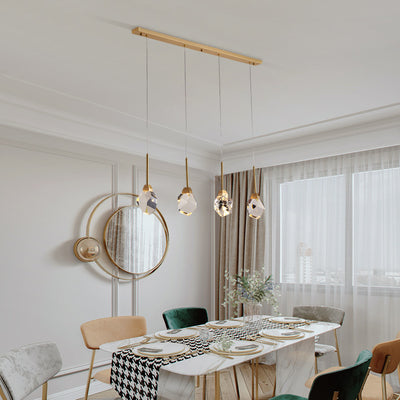 Rectangle Crystal Diamond Chandelier