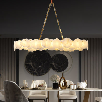 Marble Snowflake Chandelier