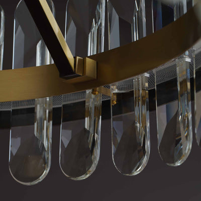 Creative crystal ring chandelier