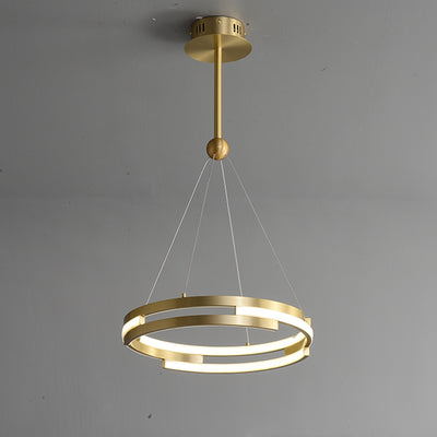 Creative simple ring chandelier