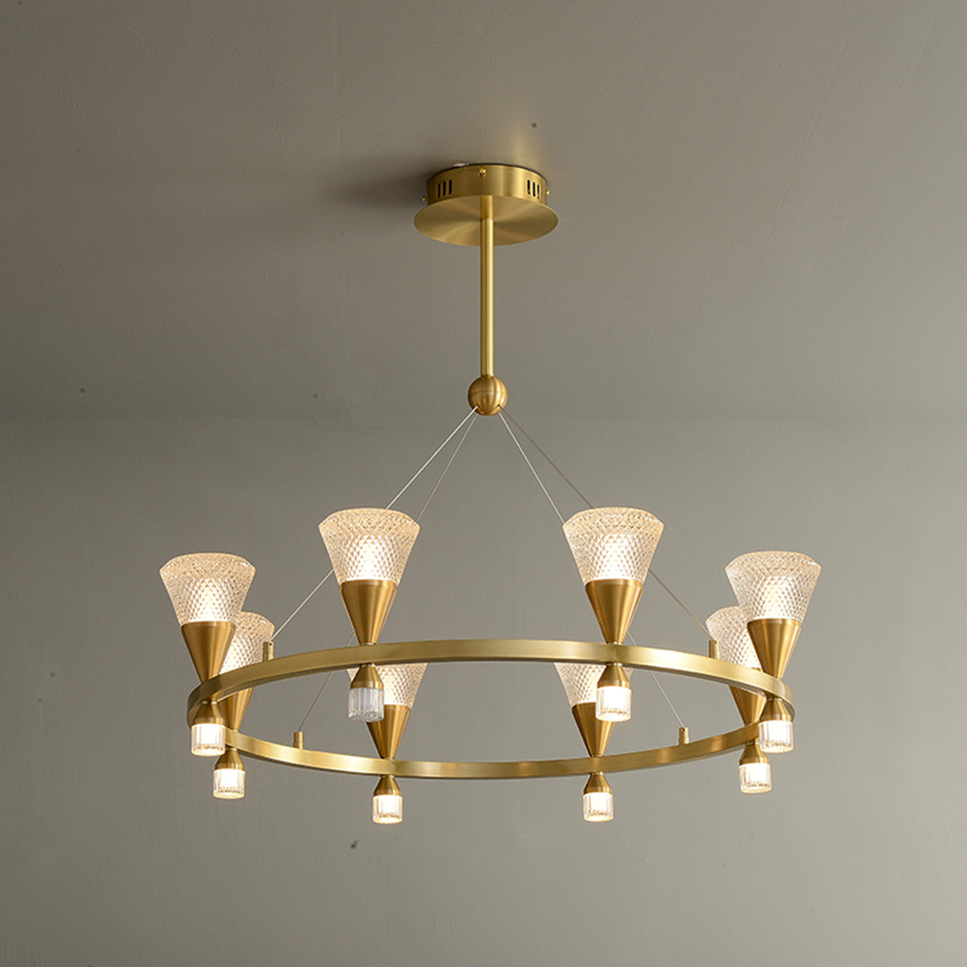 Modern creative ring chandelier