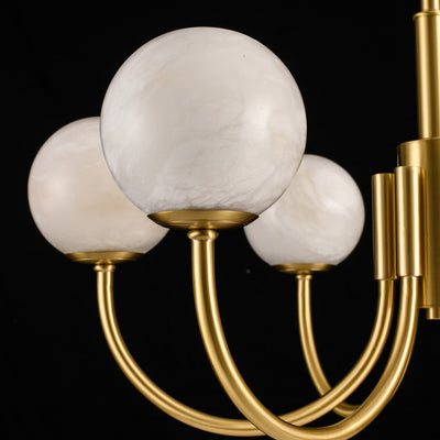 Modern marble chandelier