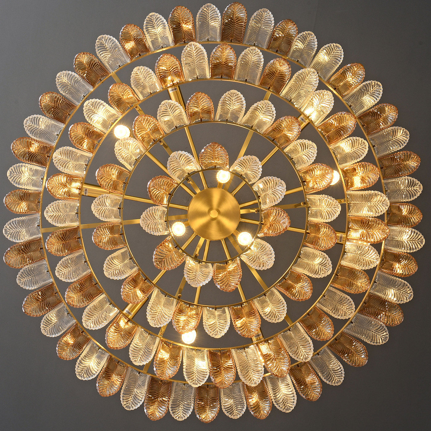 Fireworks bloom Hanging chain chandelier
