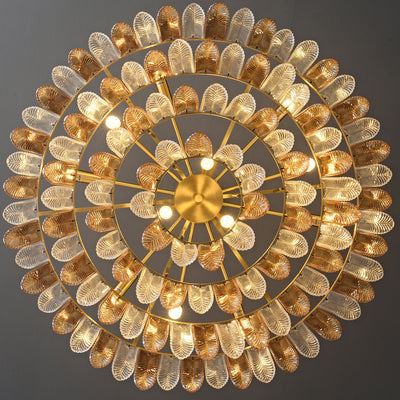Fireworks bloom Hanging chain chandelier