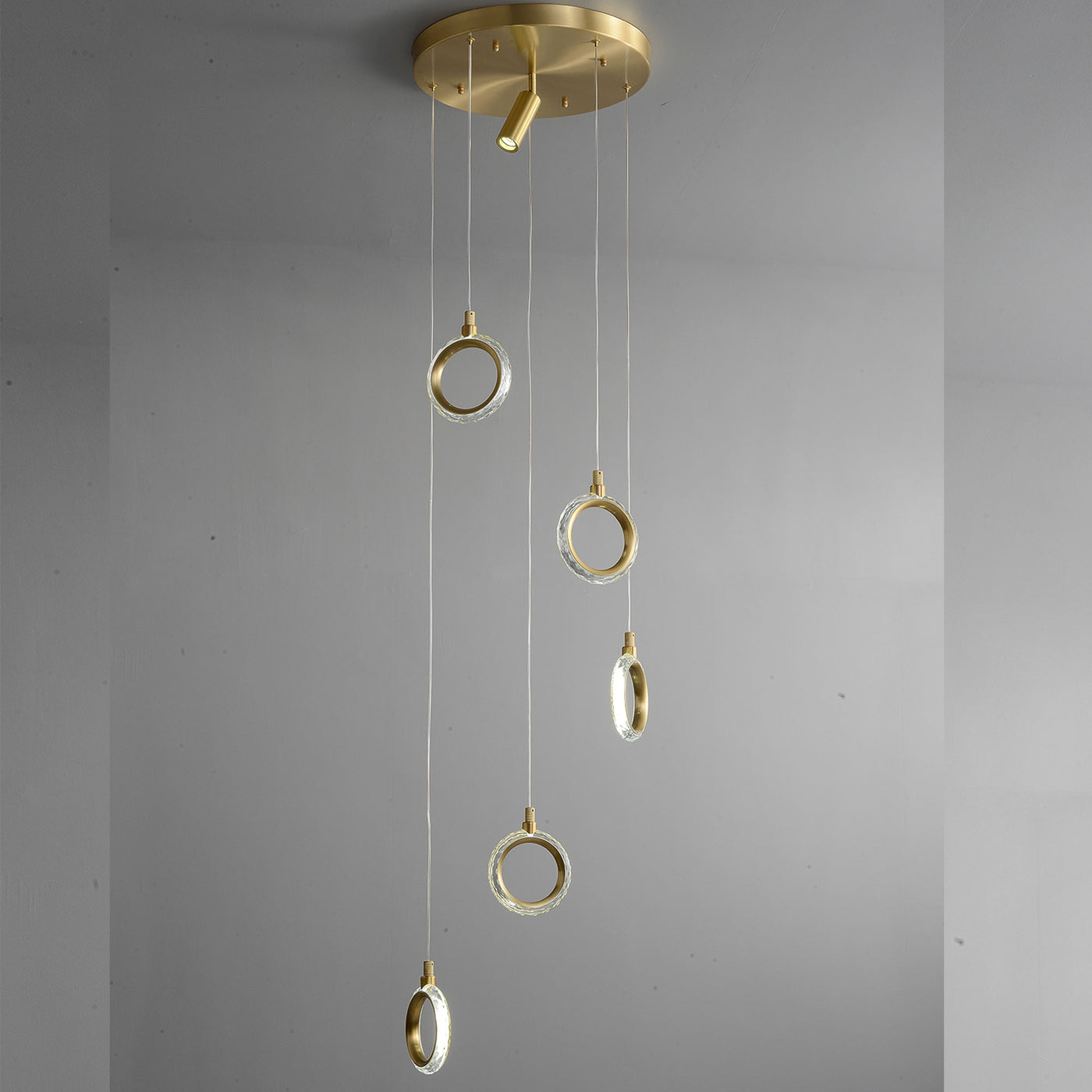 Creative ring chandelier