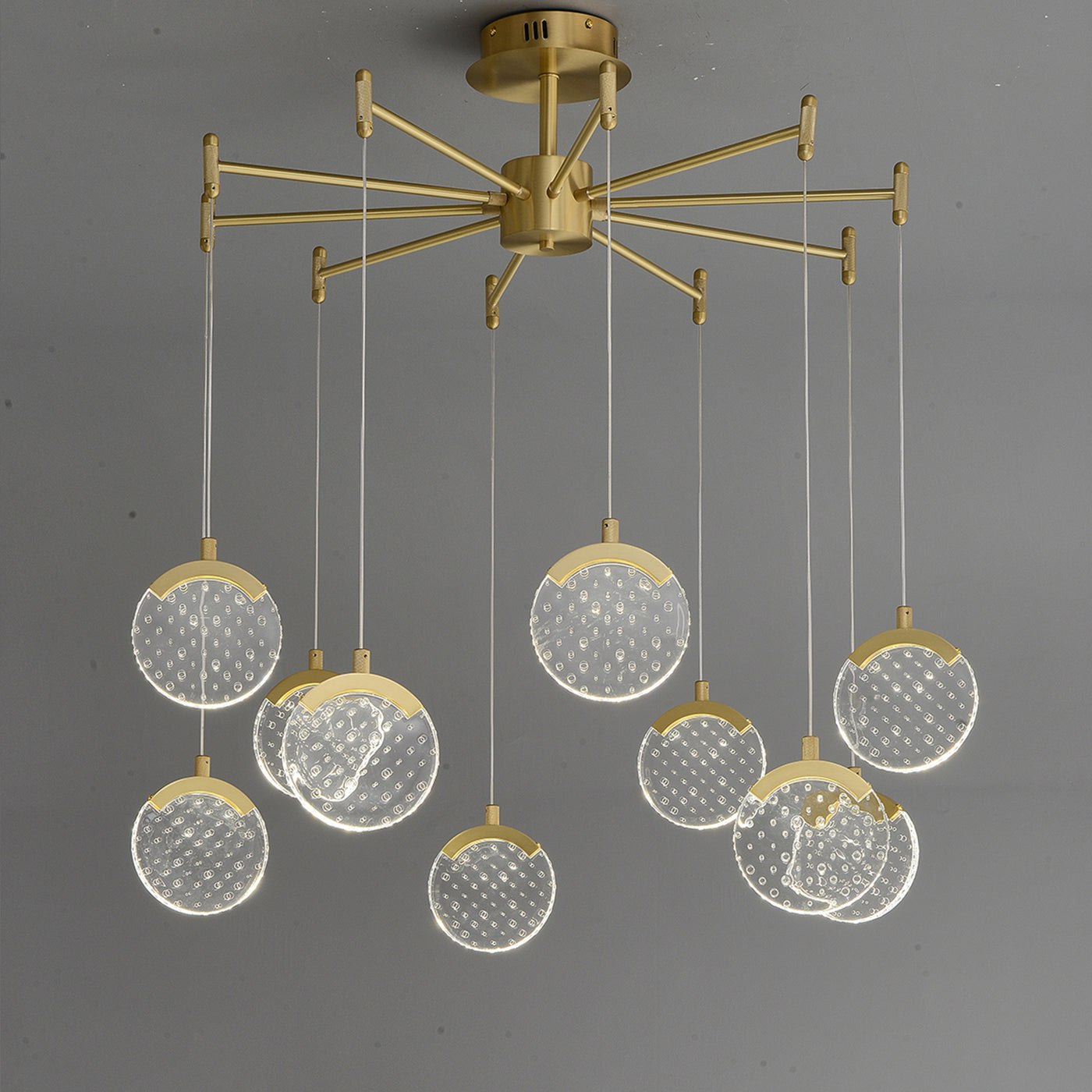 Fashion Modern Brass chandelier
