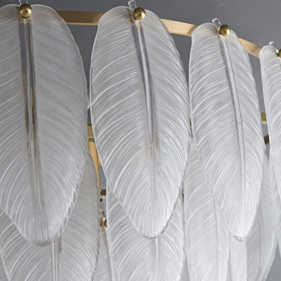 White Feather ceiling lamp