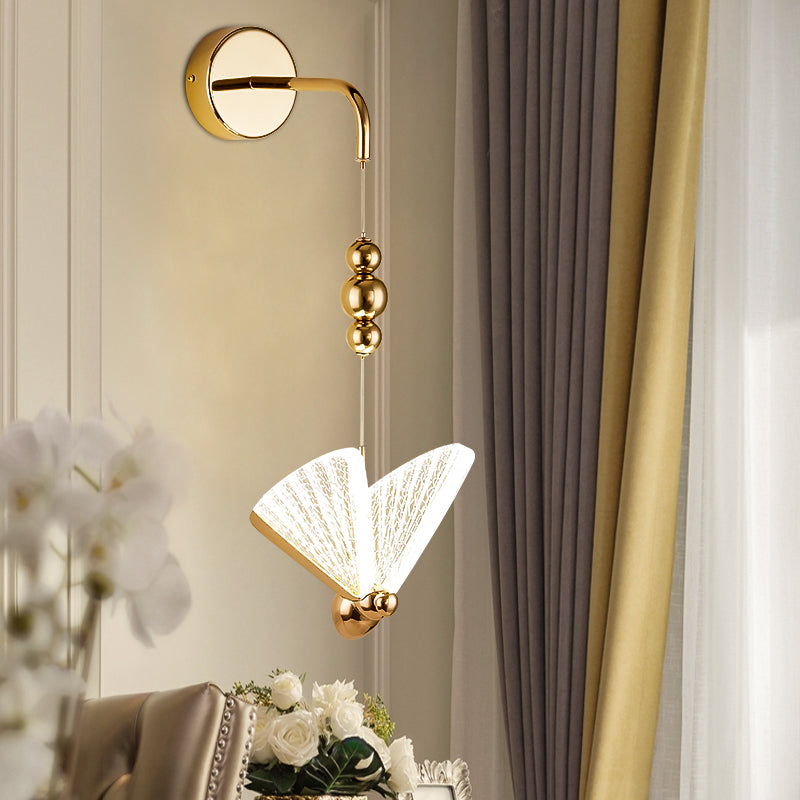Colorful butterfly Wall Sconce