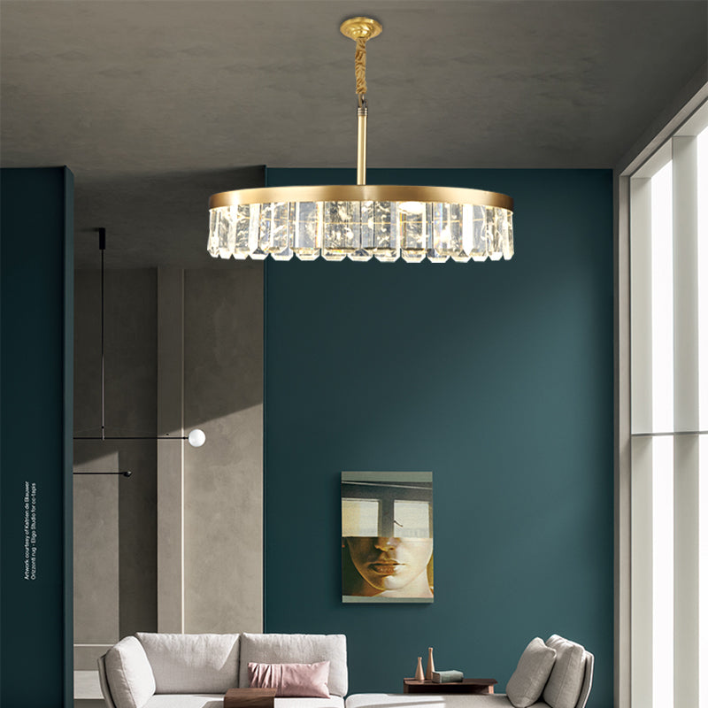Nordic postmodern crystal chandelier
