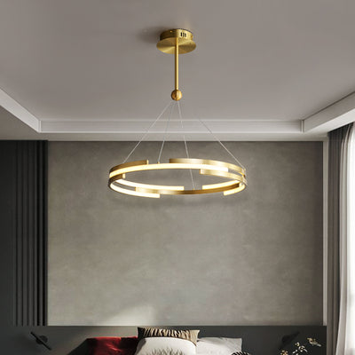 Creative simple ring chandelier