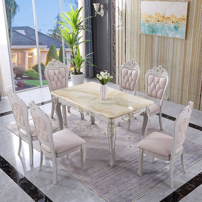 Marble dining table