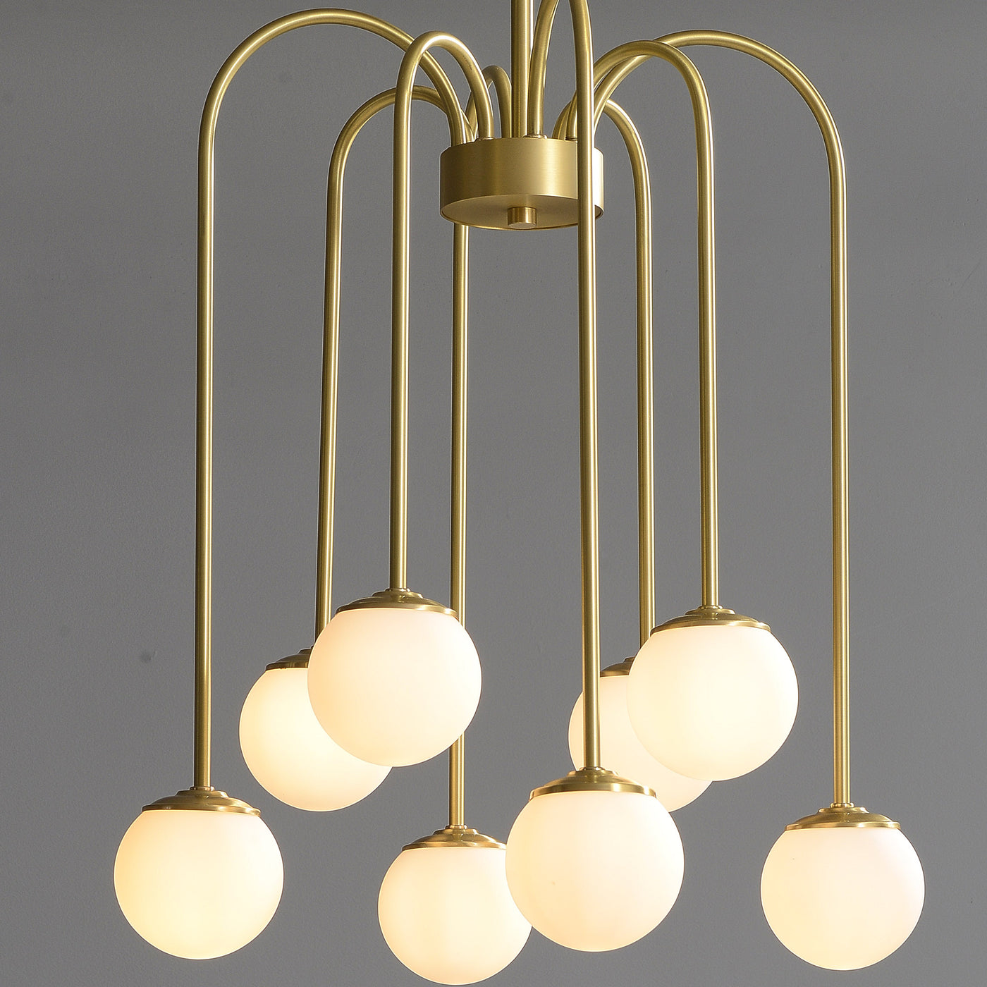 8-Lights Ball Chandelier