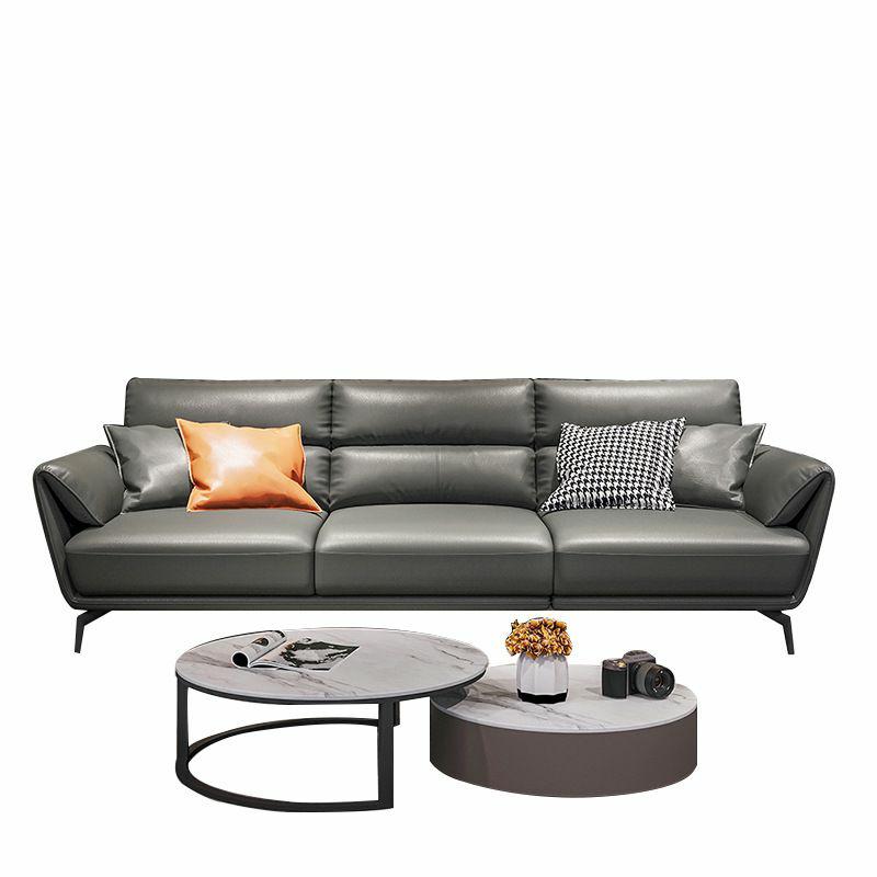 Modern and simple four-seat sofa