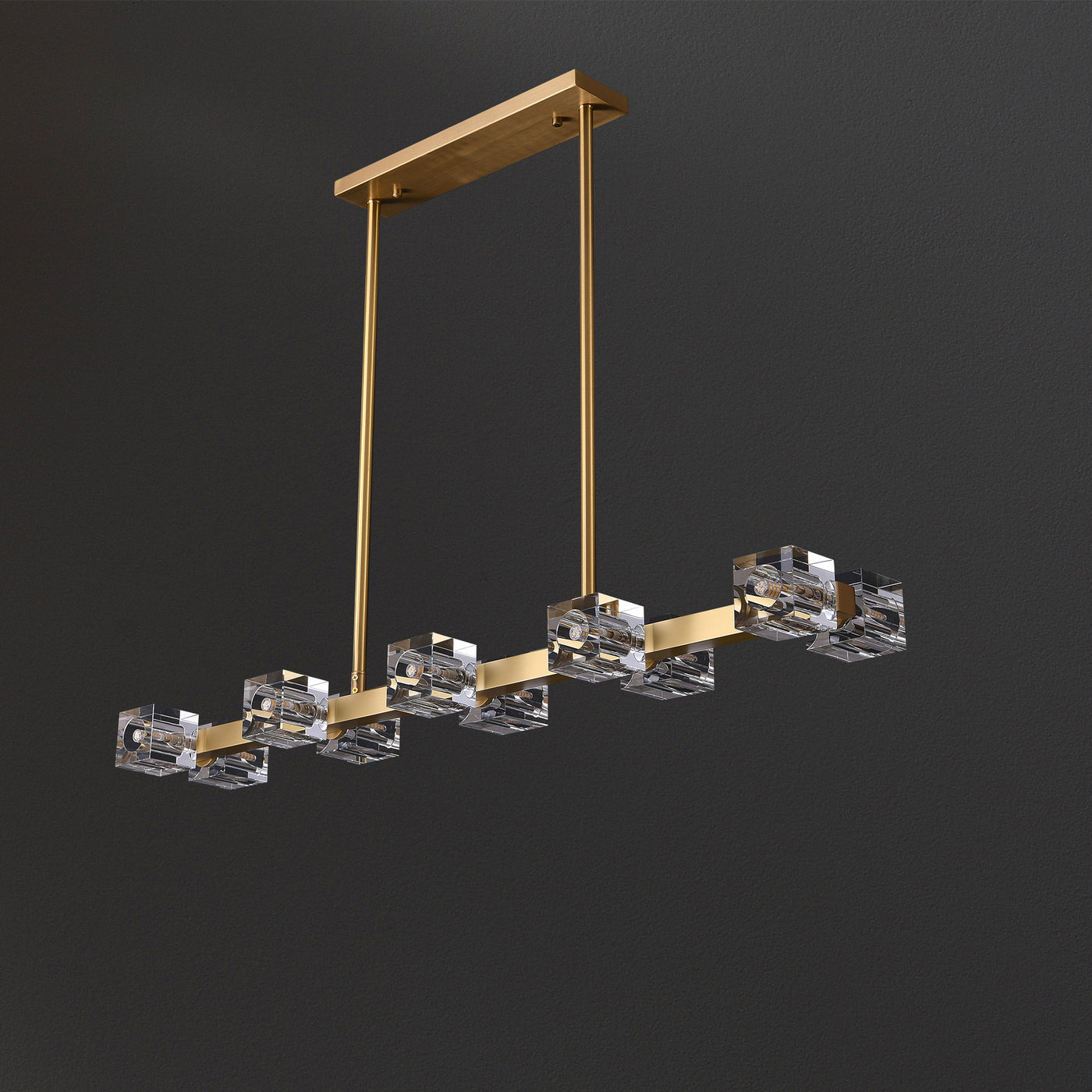 Symmetry Cube Crystal Chandelier
