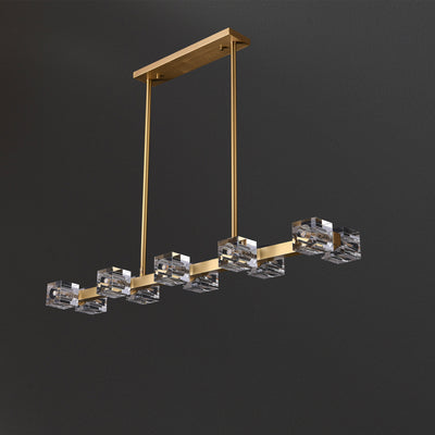 Symmetry Cube Crystal Chandelier