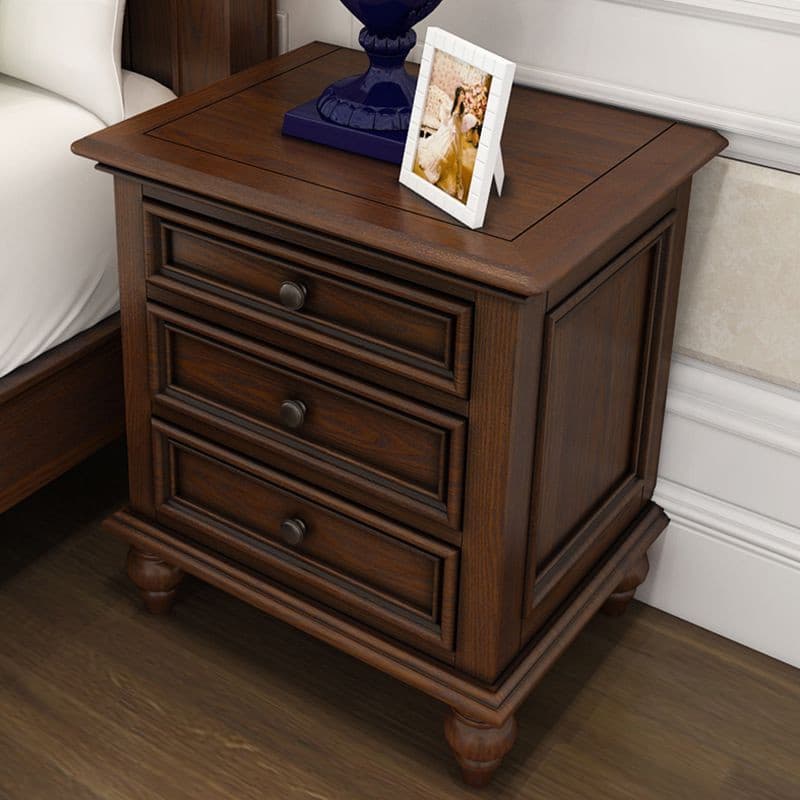 Three-layer bedside table