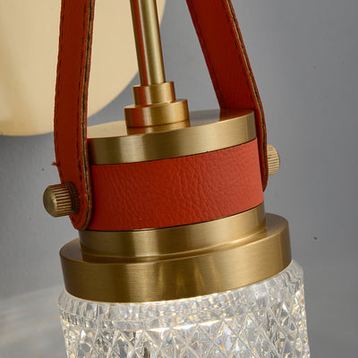 All copper creative wall sconce