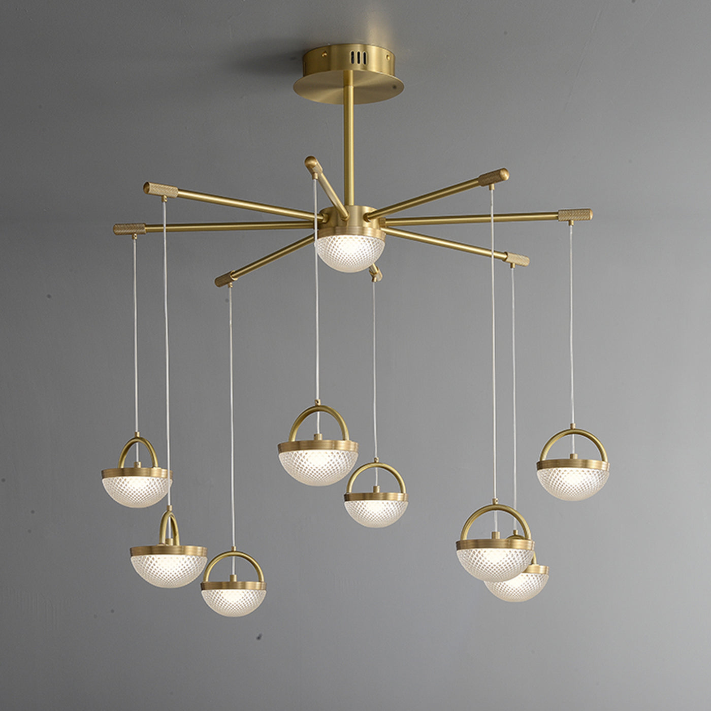 Creative ball style chandelier