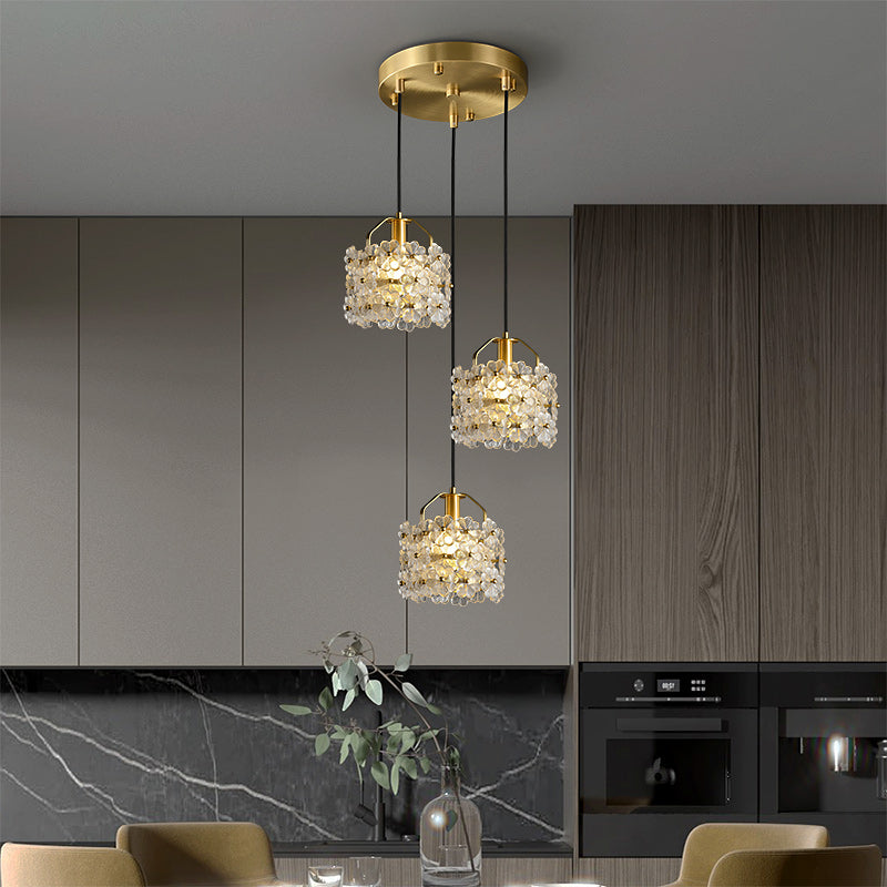 Prosperous blooming chandelier