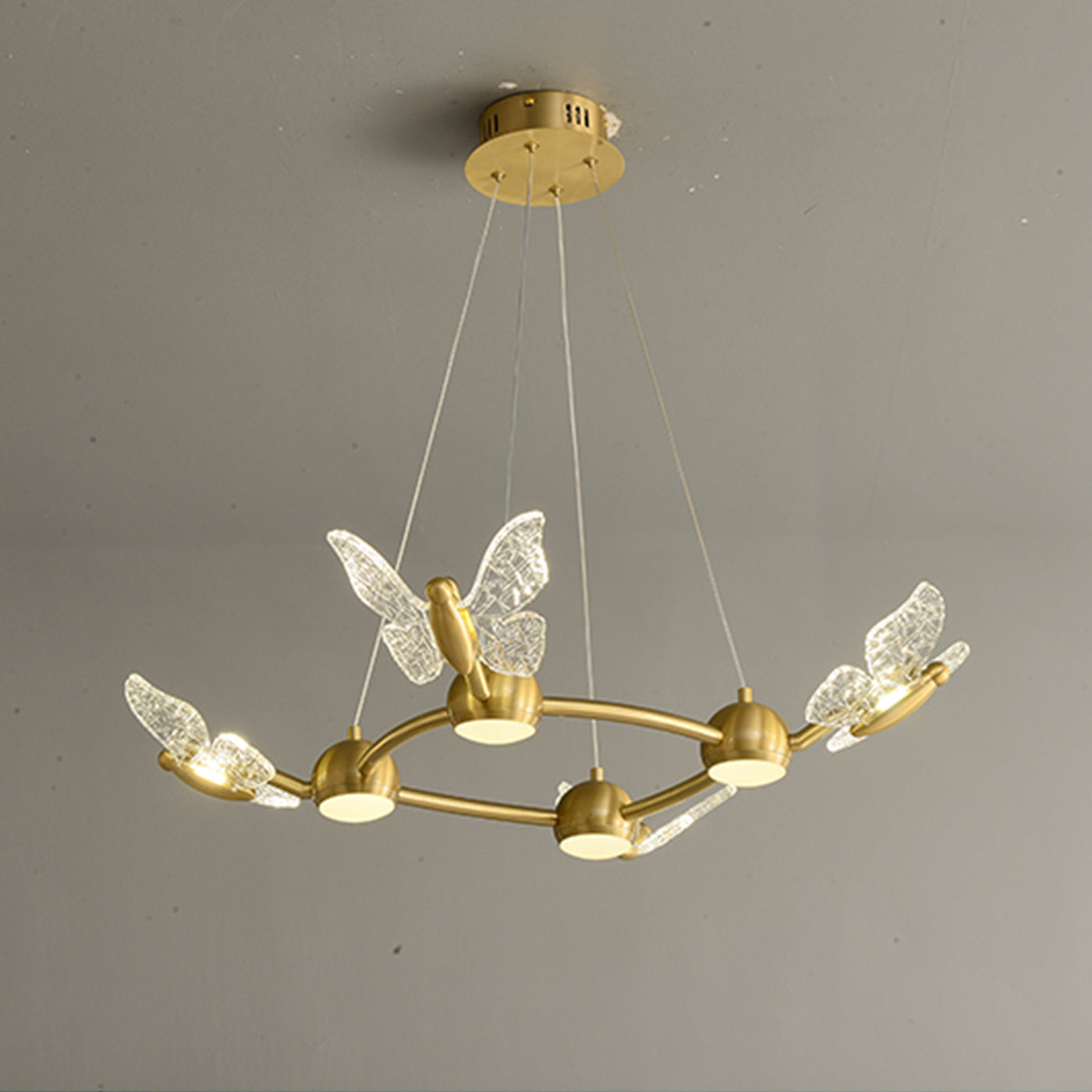 Modern Multi butterfly chandelier