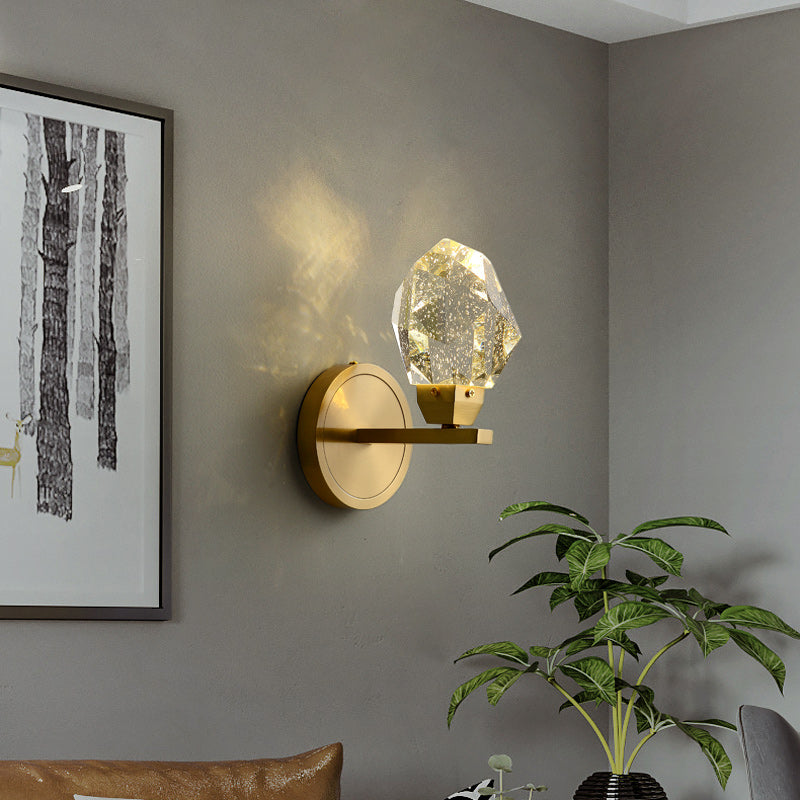 Crystal Diamond Wall Sconce