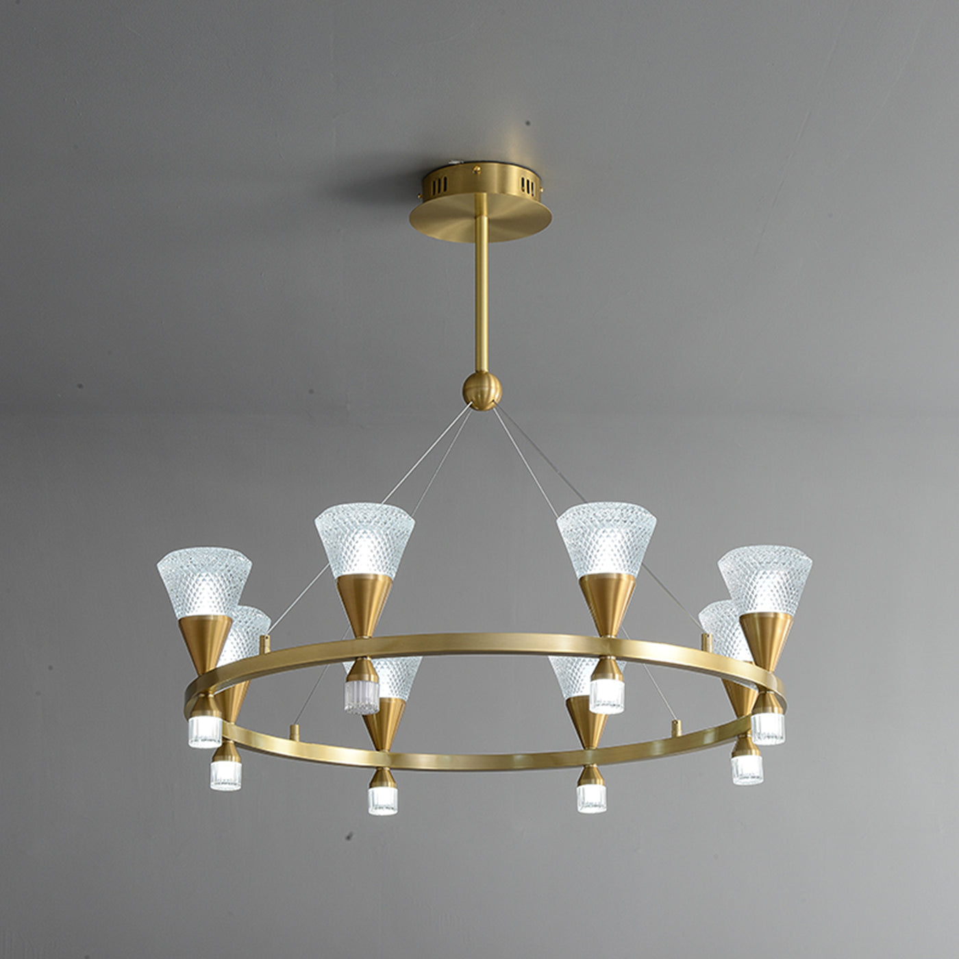 Modern creative ring chandelier