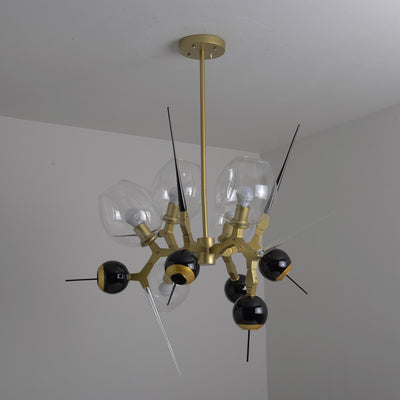 5 Lights Creative Firework Ball Chandelier