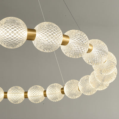 Creative ball chandelier