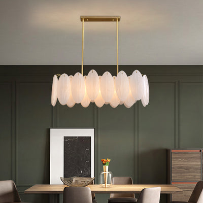 Snowflake Line Chandelier