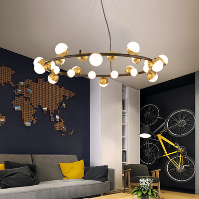 Modern minimalist chandelier