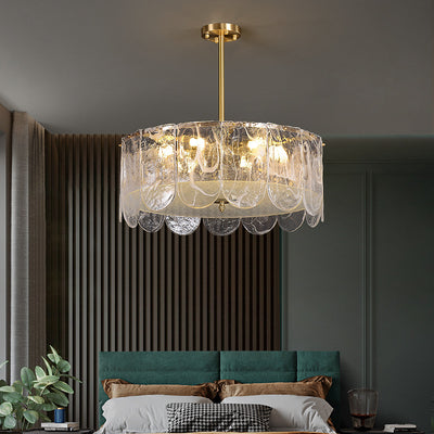Transparent Glass Chandelier