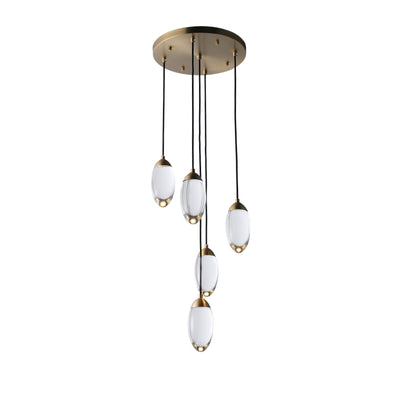 Water droplets chandelier