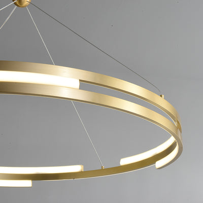 Creative simple ring chandelier