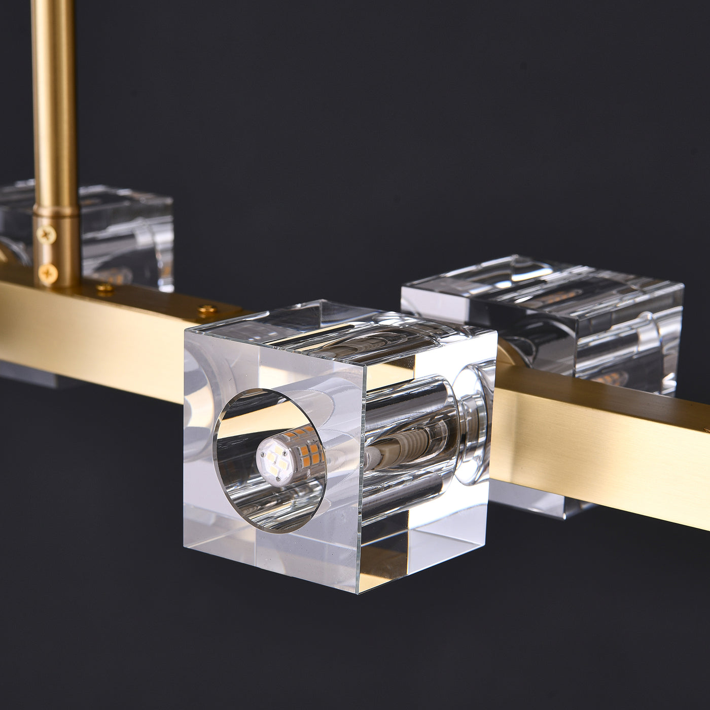 Symmetry Cube Crystal Chandelier