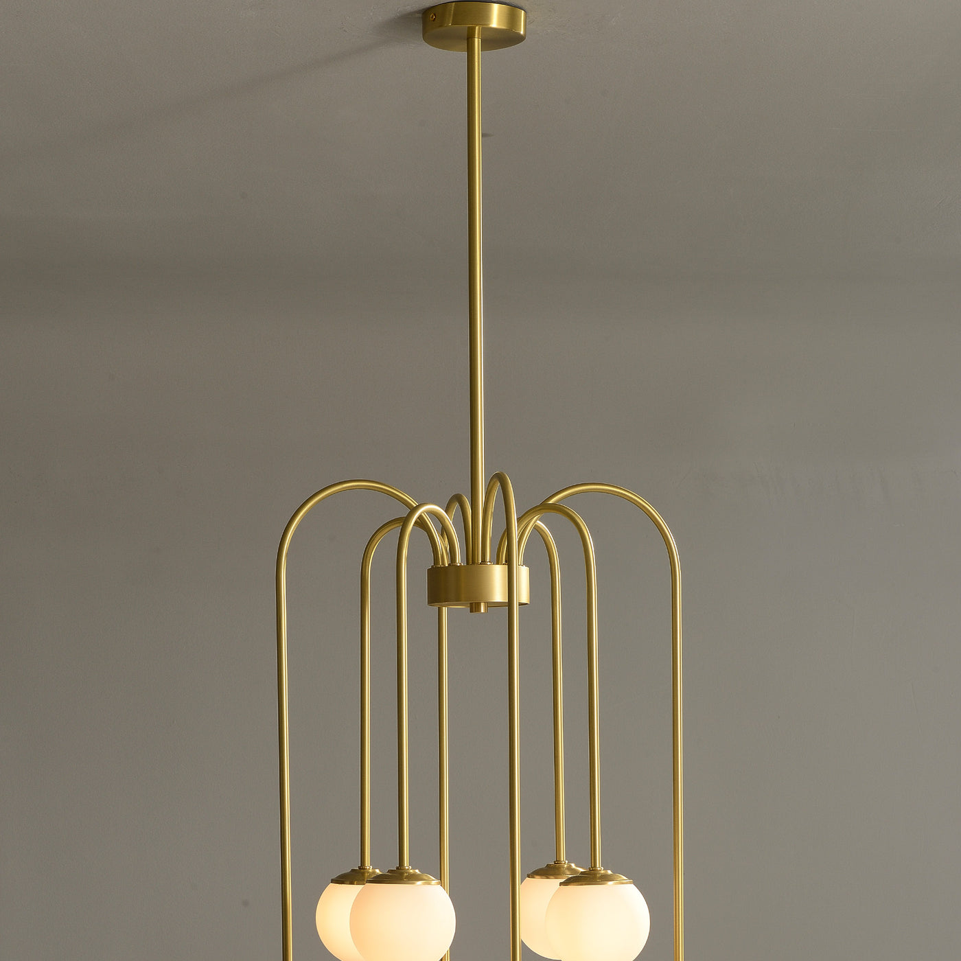8-Lights Ball Chandelier
